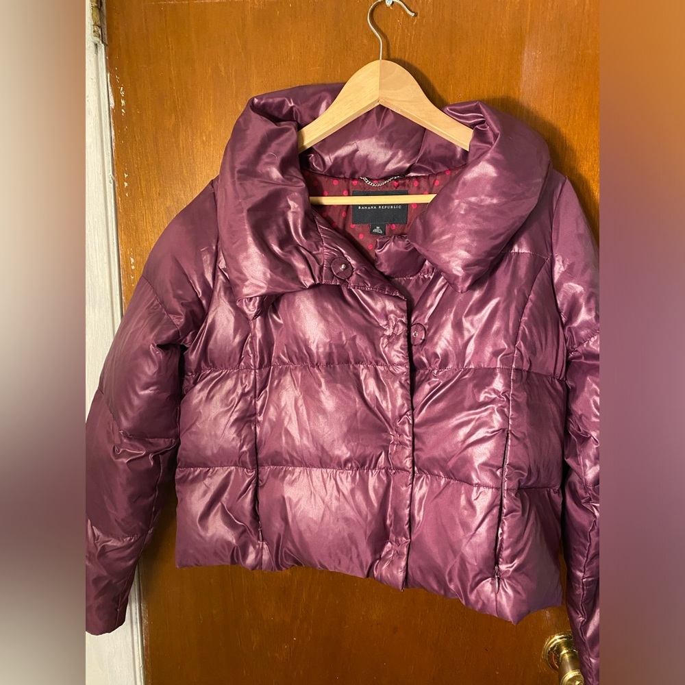 Banana Republic purple jacket